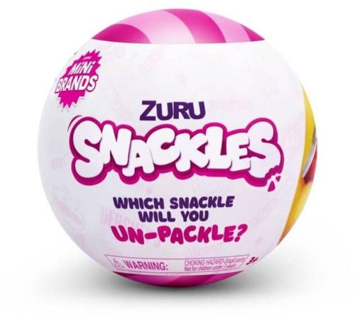 Zuru Λούτρινο Snackles Surprise Series 1-11 Σχέδια-1Τμχ (77510SK)
