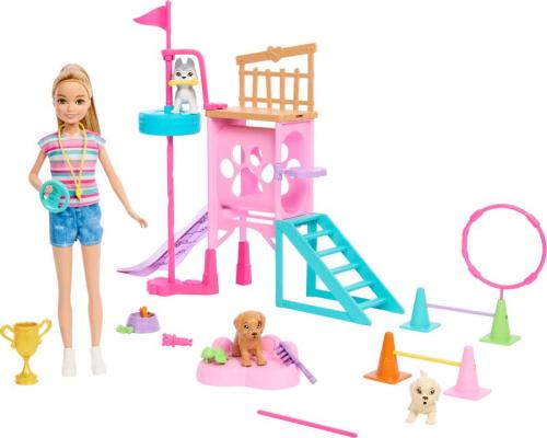 Barbie Stacie Στη Διάσωση-Εκπαίδευση Κουταβιών (HRM10)