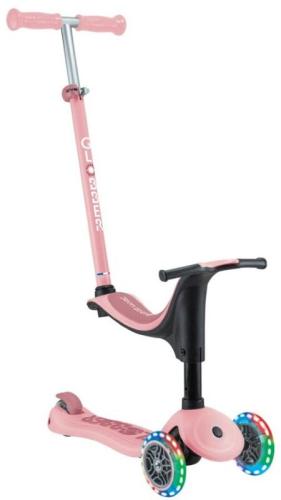 Globber Scooter Go.Up Sporty Lights Pastel Pink (452-710-4)