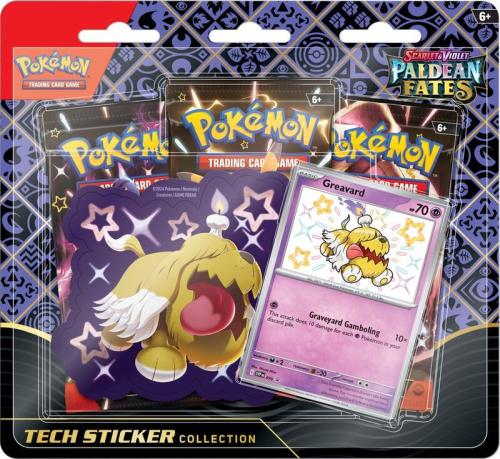 Pokemon:SV4.5 Paldean Fates Tech Sticker Collection Blister (POK856136)