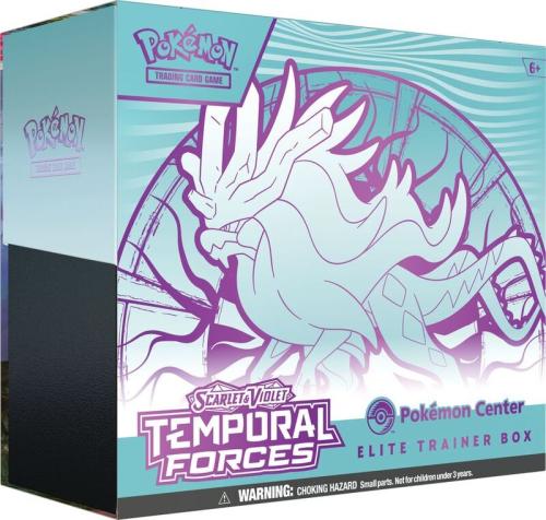 Pokemon:SV5 Temporal Forces Elite Trainer Box-2 Σχέδια (POK856570)