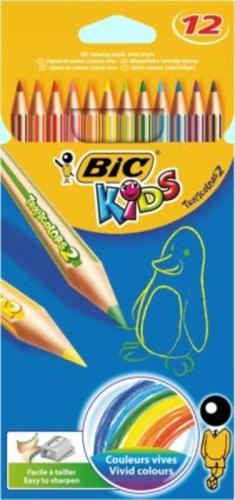 Bic 12 Ξυλομπογιές Kids Tropicolors (832566)
