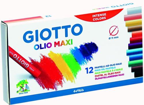 Giotto 12 Λαδοπαστέλ Olio 7cm (293000)