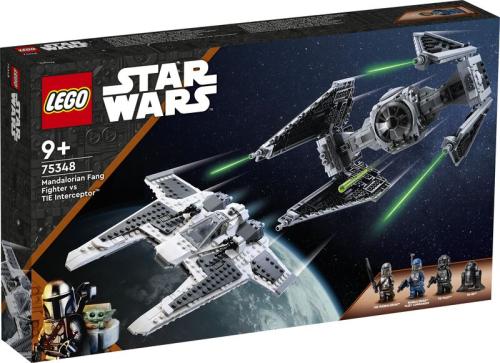 LEGO Star Wars Mandalorian Fang Fighter vs. Tie Interceptor (75348)