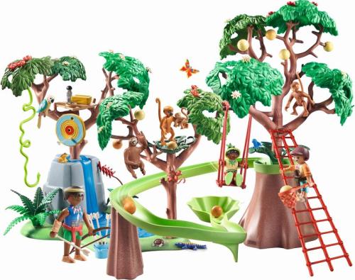 Playmobil Παιδική Χαρά Στην Τροπική Ζούγκλα (71142)