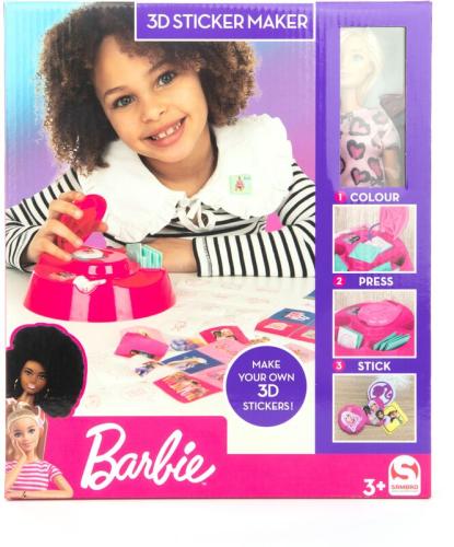Sambro Barbie 3D Sticker Creator With Doll (BRB-4930-FO)