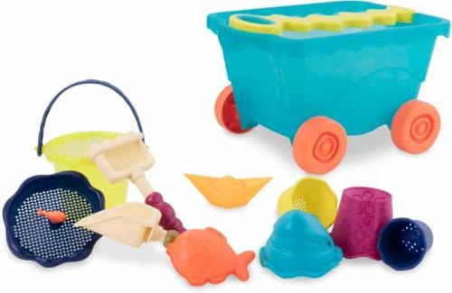 B.Toys Σετ Καροτσάκι Και Αξεσουάρ Wavy Wagon–Sea (BX1596Z)