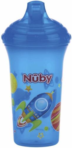 Nuby Ποτήρι Κατά Των Διαρροών Με Σκληρό Στόμιο - 3 Σχέδια (ID10366)