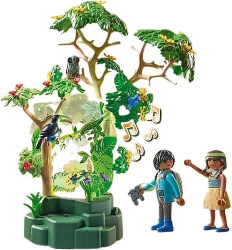 Playmobil Φωτιζόμενο Τροπικό Δέντρο & Εξερευνητές (71009)