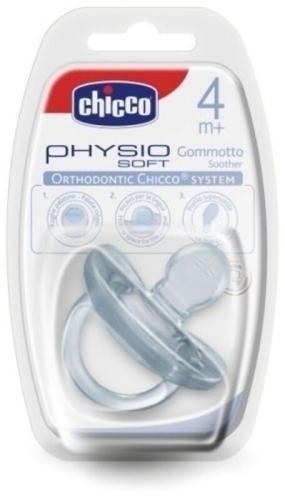 Chicco Πιπίλα Όλο Σιλικόνη Physio Soft 4m+ (01809-00)