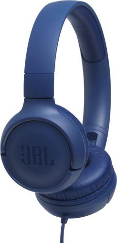 JBL Tune 500 Ακουστικά On-Ear Universal Blue (JBLT500BLU-20.03368)