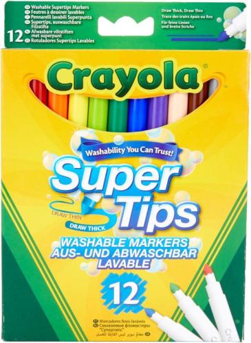 Crayola Μαρκαδόροι 12Τμχ (03.7509)