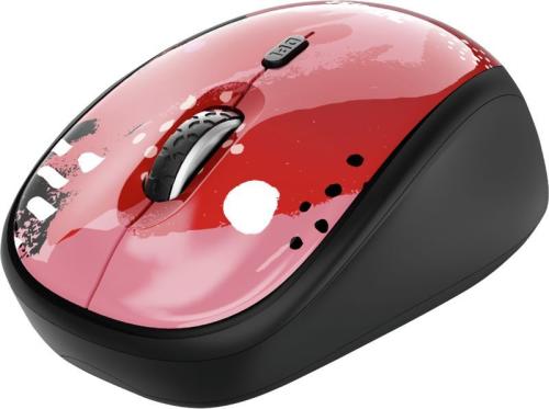 Trust Mouse IVY Wireless Red Brush (00169491)