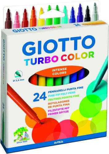 Giotto 24 Μαρκαδόροι Turbo Color (071500)