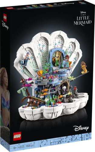 LEGO Disney Princess The Little Mermaid Royal Clamshell (43225)