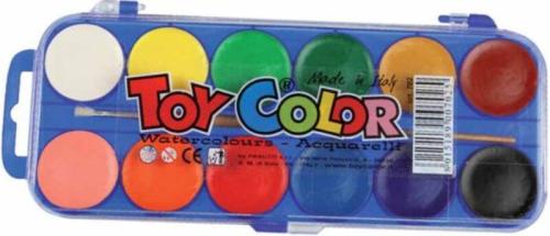 Νεροχρώματα 12 Χρώματα Toy Colour (220.702)