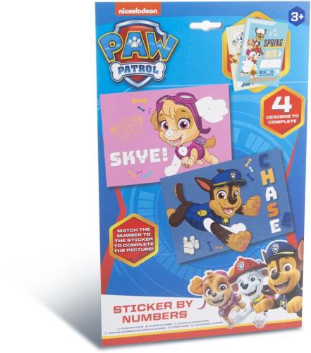 RMS Paw Patrol Sticker By Numbers (97-0076)