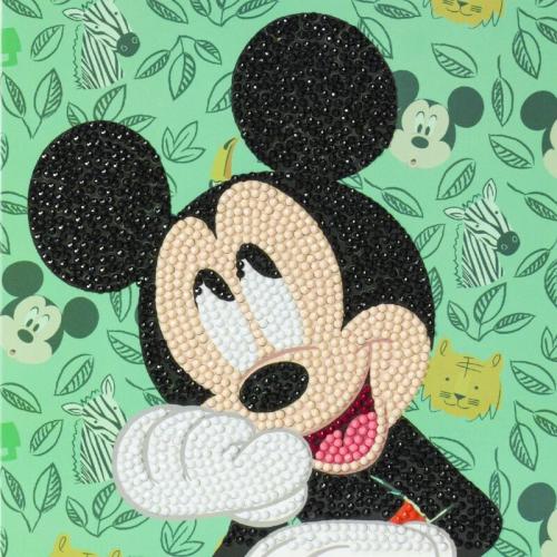 Craft Buddy Card Crystal Art Happy Mickey 18X18cm (CCK-DNY805)