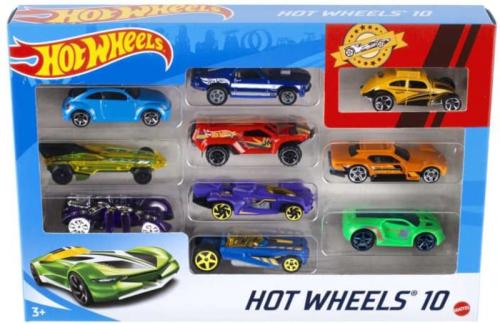 Hot Wheels Αυτοκινητάκια Σετ Των 10- 1 Τμχ (54886)