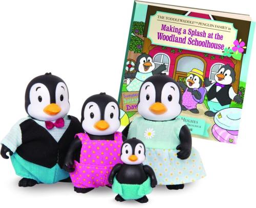 Li'l Woodzeez Penguin Family (WZ6664)