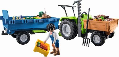 Playmobil Αγροτικό Τρακτέρ Με Καρότσα (71249)