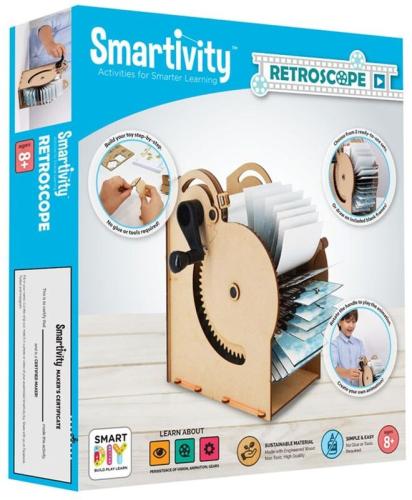 Smart Games Κατασκευή Retroscope Κινούμενα Σχέδια (214SMRT1014)