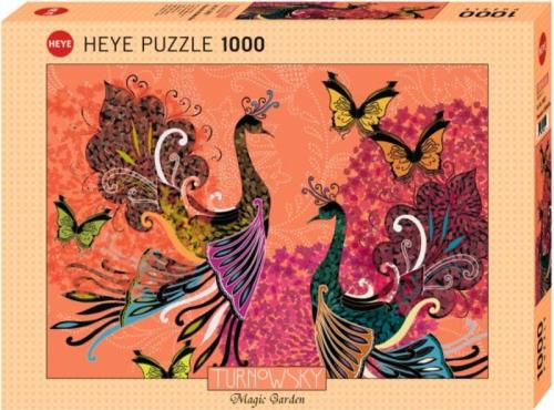 HEYE Παζλ 1000 Παγόνια & Πεταλούδες - Turnowsky (29821)