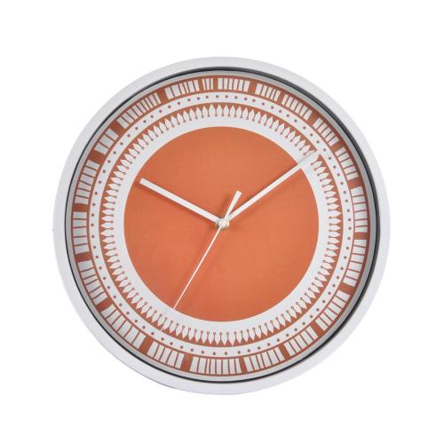 Ρολόι Τοίχου (Φ30) L-C Ethnic Folk Terracotta 6HOR005TC