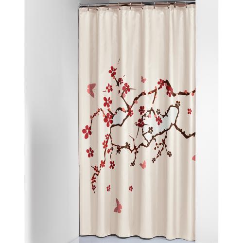 Κουρτίνα Μπάνιου (180x200) Με Κρίκους SealSkin Blossom