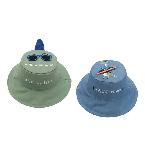 Παιδικό Καπέλο 2 Όψεων Με Προστασία UV FlapjackKids Dino/Surf 2-4 Ετών 2-4 Ετών