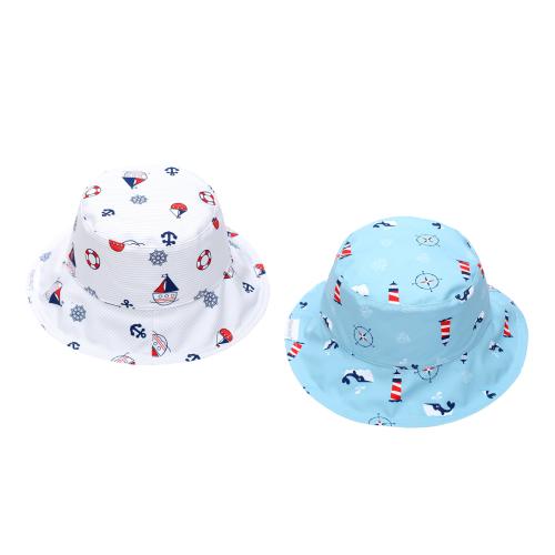 Παιδικό Καπέλο 2 Όψεων Με Προστασία UV FlapjackKids Nautical 2-4 Ετών 2-4 Ετών