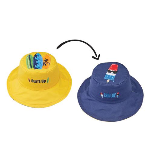 Παιδικό Καπέλο 2 Όψεων Με Προστασία UV FlapjackKids Surfer/Popsicle 2-4 Ετών 2-4 Ετών