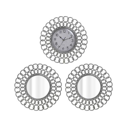 Ρολόι Τοίχου (Φ30) Με Καθρέφτες Click 6-20-284-0019