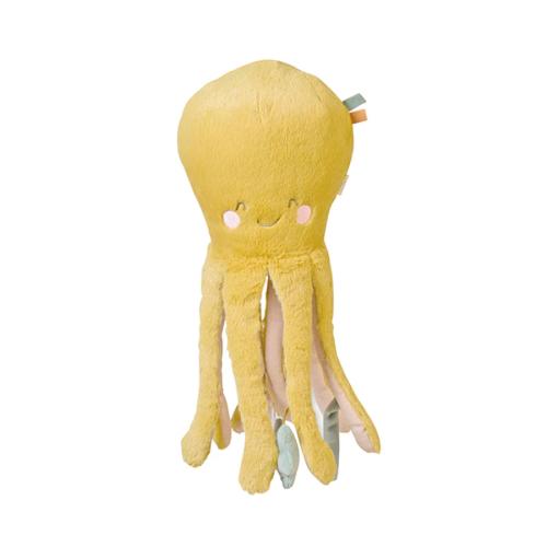 Λούτρινο Ζωάκι 45εκ. Saro Octopus Ώχρα 31152