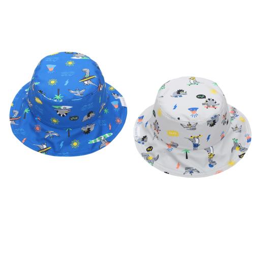 Παιδικό Καπέλο 2 Όψεων Με Προστασία UV FlapjackKids Dino 2-4 Ετών 2-4 Ετών