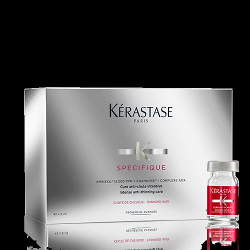 Kerastase Specifique Aminexil - Cure Anti Chute Intensive Θεραπεία Αραίωσης Μαλλιών 10*6ml
