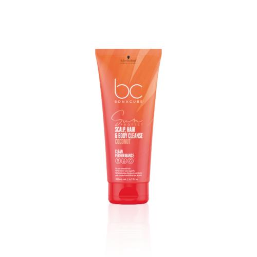 Schwarzkopf Professional Bc Sun Protect Scalp Hair & Body Cleanse Coconut 200ml