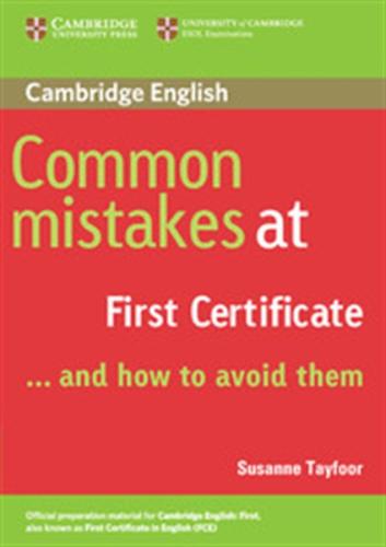 COMMON MISTAKES AT FCE... AND HOW TO AVOID THEM
