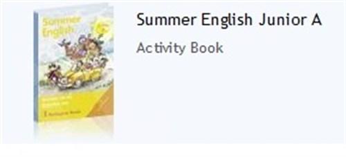 SUMMER ENGLISH JUNIOR A STUDENT'S BOOK (+ CD)