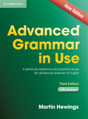 ADVANCED GRAMMAR IN USE STUDENT'S BOOK WITH ANSWERS 3RD EDITION
