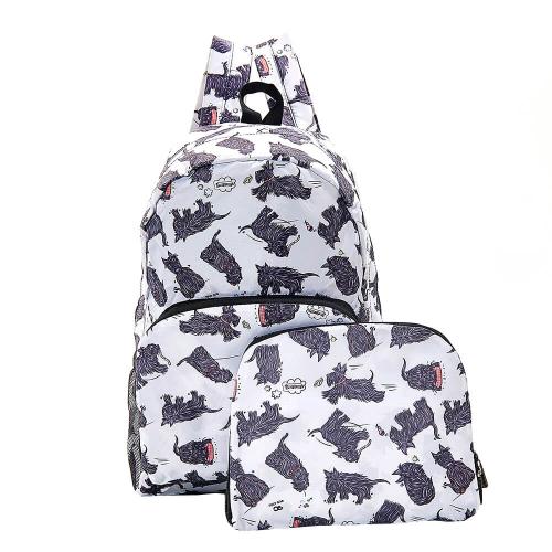 WHITE SCATTY SCOTTY BACKPACK