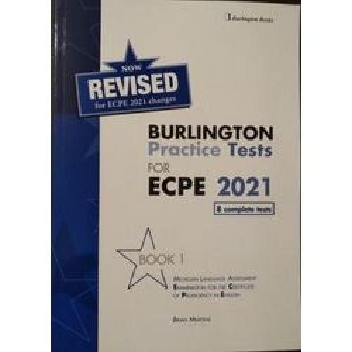 PRACTICE TESTS FOR ECPE BOOK 1 2021 - STUDENT'S BOOK, 8 COMPLETE TESTS (REVISED)