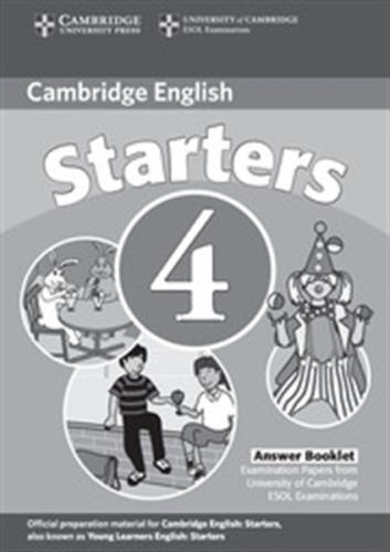 CAMBRIDGE YOUNG LEARNERS ENGLISH TESTS STARTERS 4 ANSWER BOOKLET 2ND EDITION