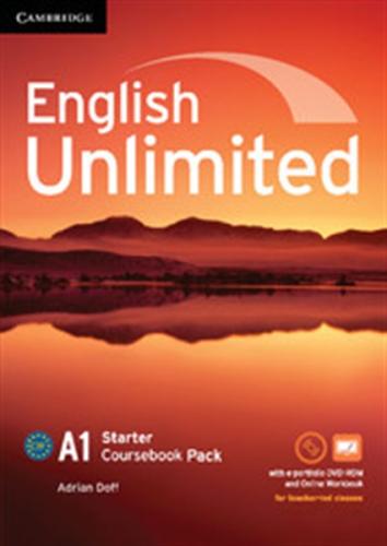 ENGLISH UNLIMITED A1 STARTER STUDENT'S BOOK (+E-PORTOFOLIO) AND ONLINE WORKBOOK PACK
