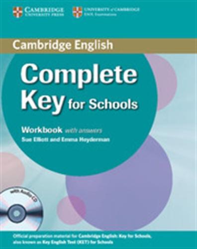 COMPLETE KEY WORKBOOK (+AUDIO CD) FOR SCHOOLS WITH ANSWERS