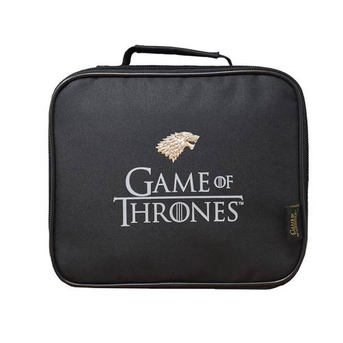 GAME OF THRONES LUNCH BAG - CORE - METAL BADGE