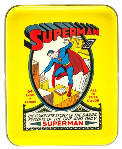 WARNER COMIC COVER TIN - #1 SUPERMAN