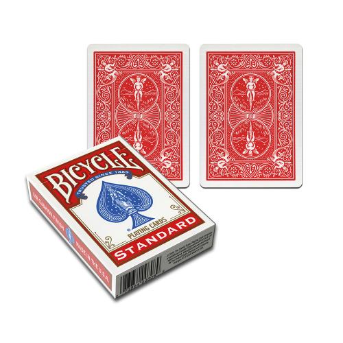 BICYCLE DOUBLE BACK RED/RED