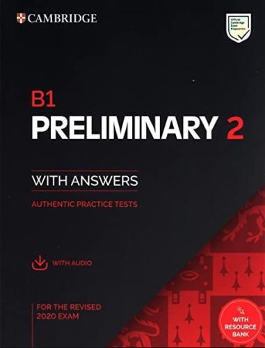 CAMBRIDGE PRELIMINARY ENGLISH TEST 2 SELF STUDY PACK (+ DOWNLOADABLE AUDIO) (FOR REVISED EXAMS FROM 2020)