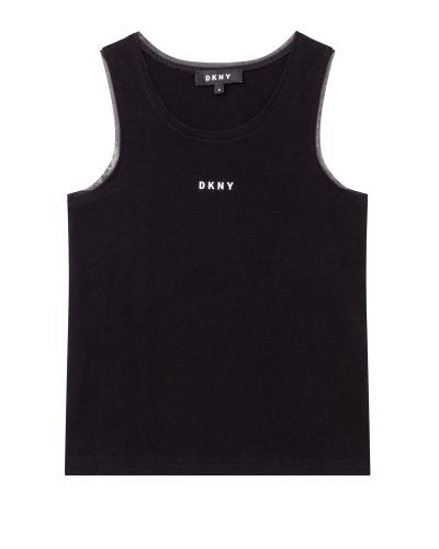 Παιδική Αμάνικη Μπλούζα DKNY - 5R98 J